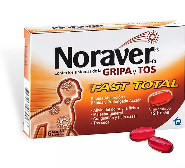 Noraver Gripa Fast Total X6