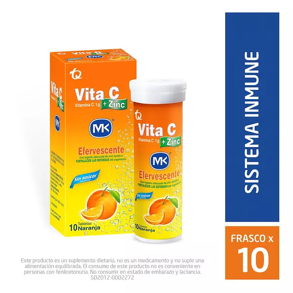 Vitamina C Eferv X10nj+Zinc