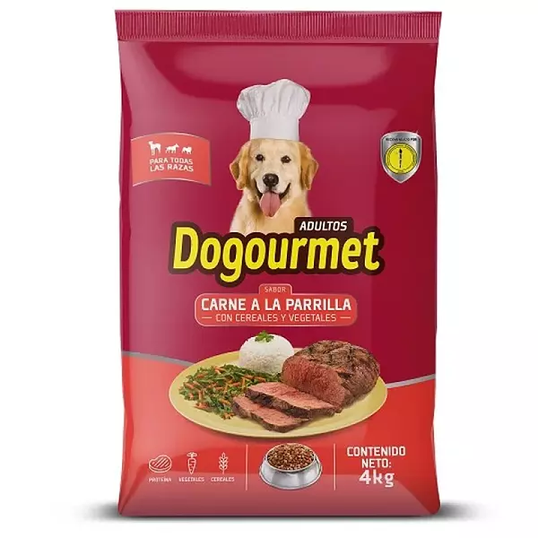 Dogourmet Adlt Carne Parrilla X4k