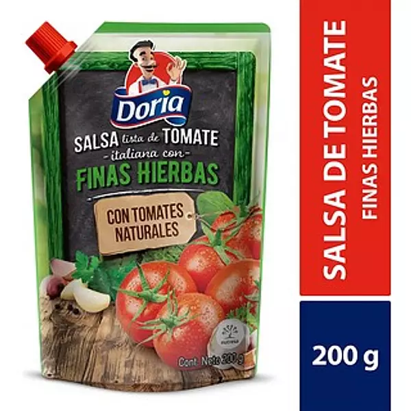 Salsa Tomt Doria Finas Hieb X200gr