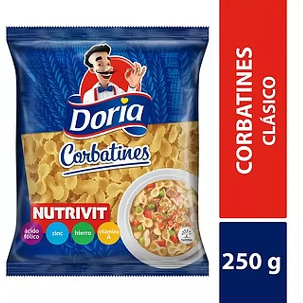 Pasta Doria Corbatines x 250gr