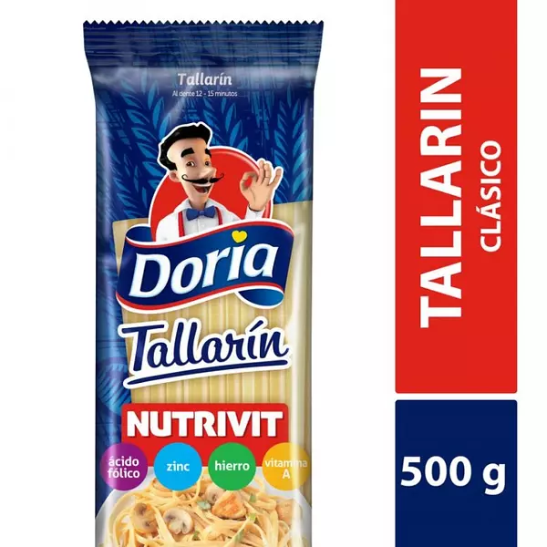 Pasta Doria Tallarin X500gr