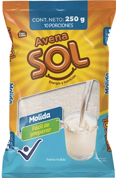 Avena Sol Molida 250g