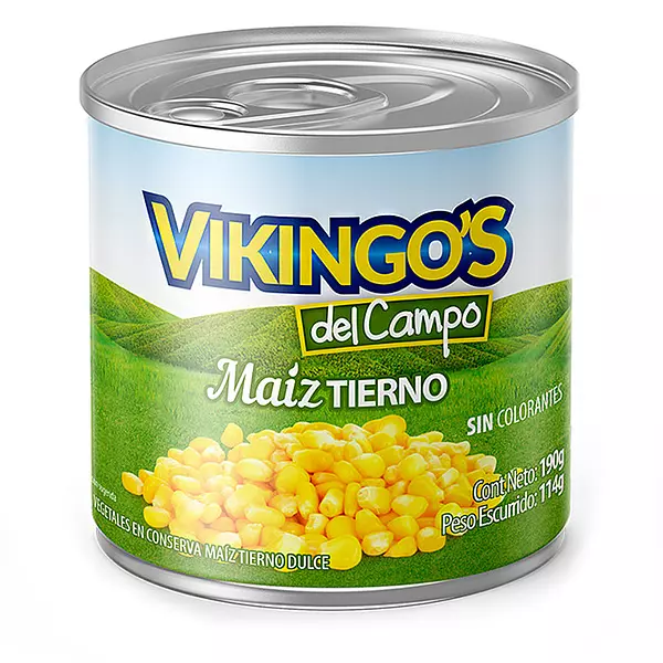 Maiz Tierno Vikingos Dl Campo 190gr