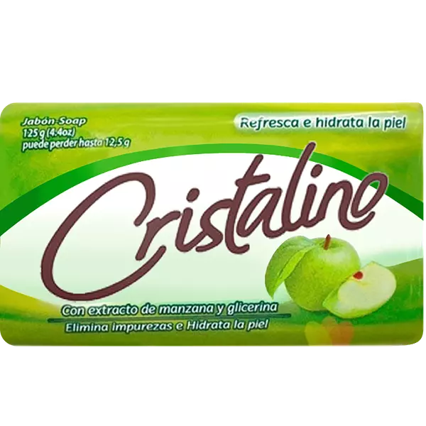 Jabon Cristalino X125 Manzana