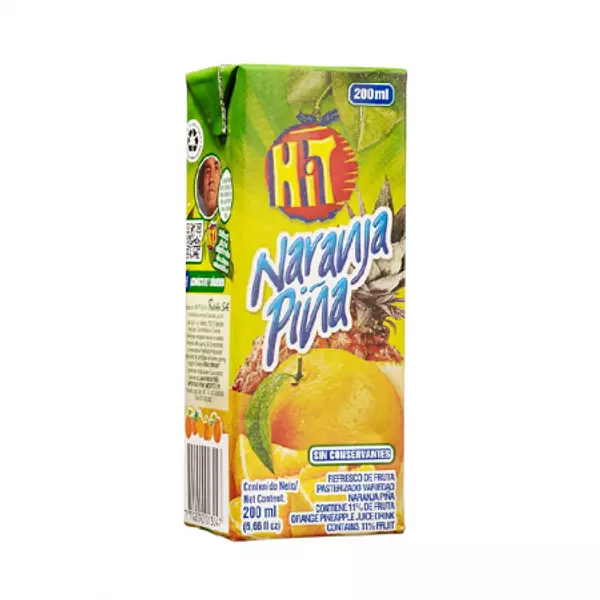 Jugo Hit Tetra Naranja X200