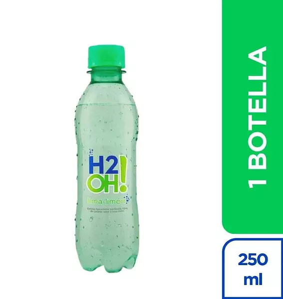 Agua H2o Lima Limon Pet X250 Ml