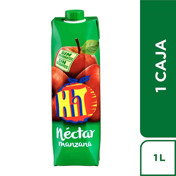 Jugo Hit Nectar Manz Tetra 1lt