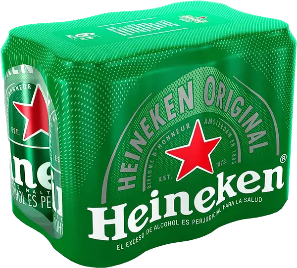 Cerveza Heineken Lata 269 6x4