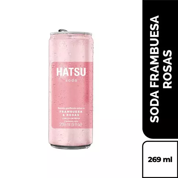 Soda Hatsu Fram Rosas 269 Ml