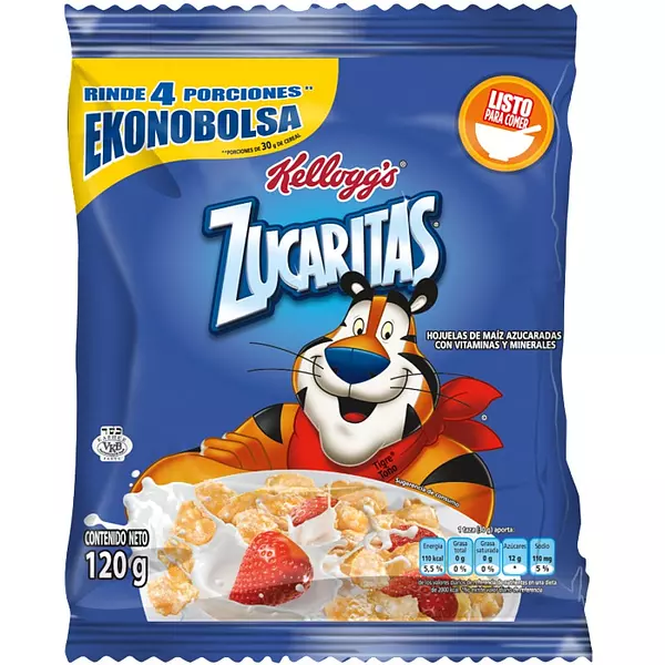 Zucaritas Bolsa X120gr