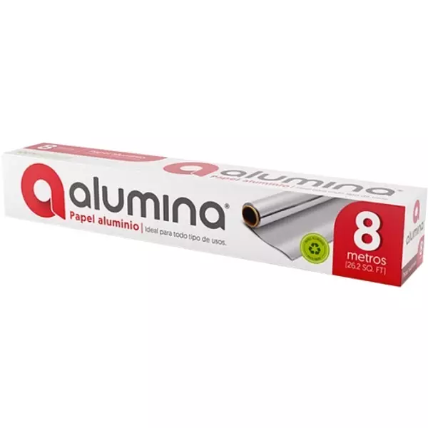 Papel de Aluminio Alumina x 8mt 057