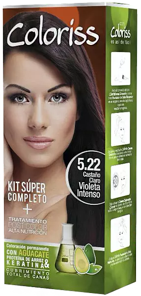 Tinte Coloriss Kit N°5.22 Violeta Intenso