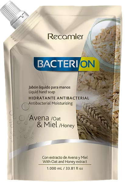 Jabon Liq Bacterion Rep Avena X1000 Ml