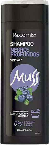 Shampoo Muss Negros 400 Ml