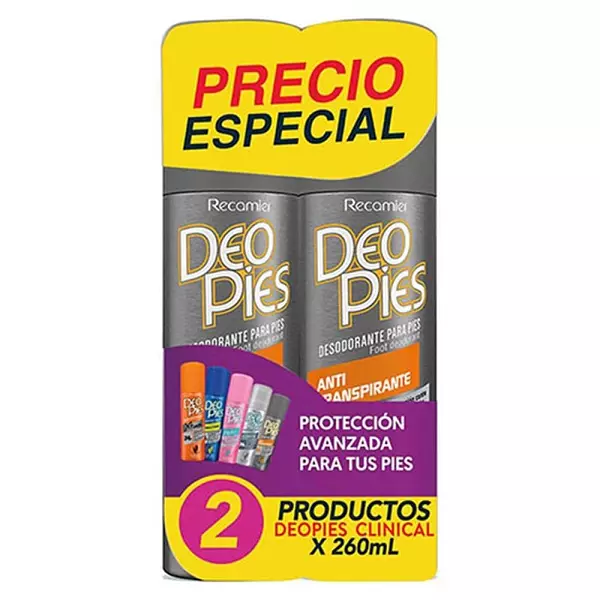 Of Deo Pies Antitra Duo x 520 Ml