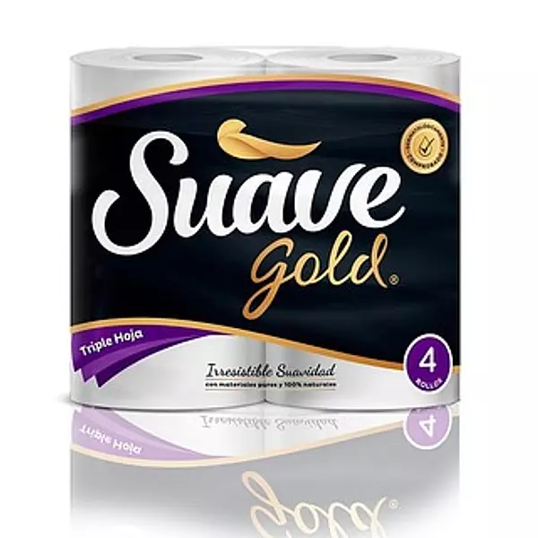 Papel Hig Suave Gold 34m x 4 R