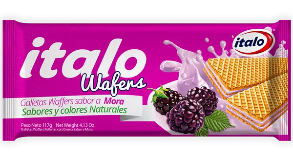 Galleta Wafer Italo 117gr Mora