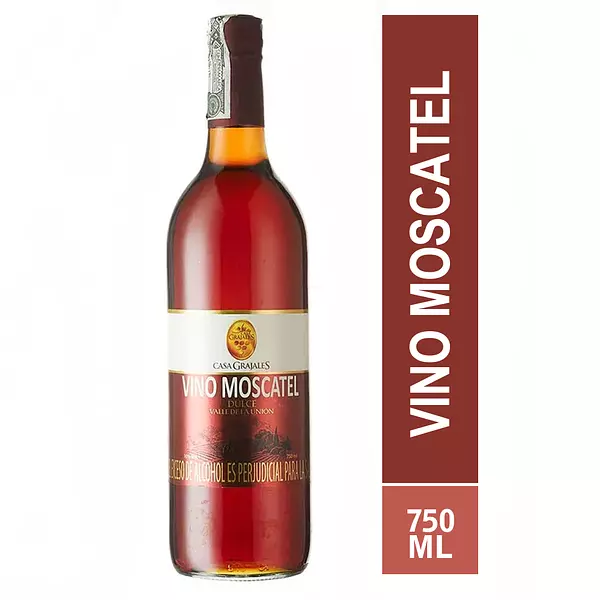 Vino Moscatel Grajales 750ml