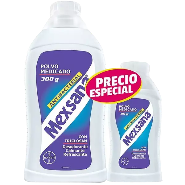 Talco Mexana X300gr+85gr+Obs