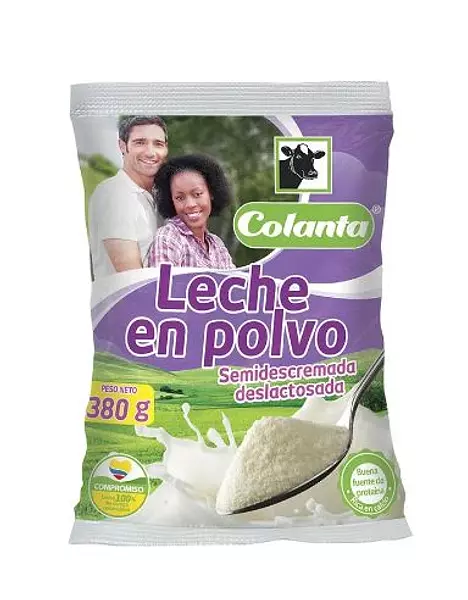 Leche Polvo Deslactosada X380g