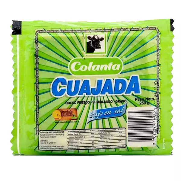 Cuajada Colanta X250gr