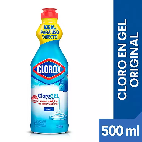 Blanq Clorox Pw Gel Regular X500 Ml