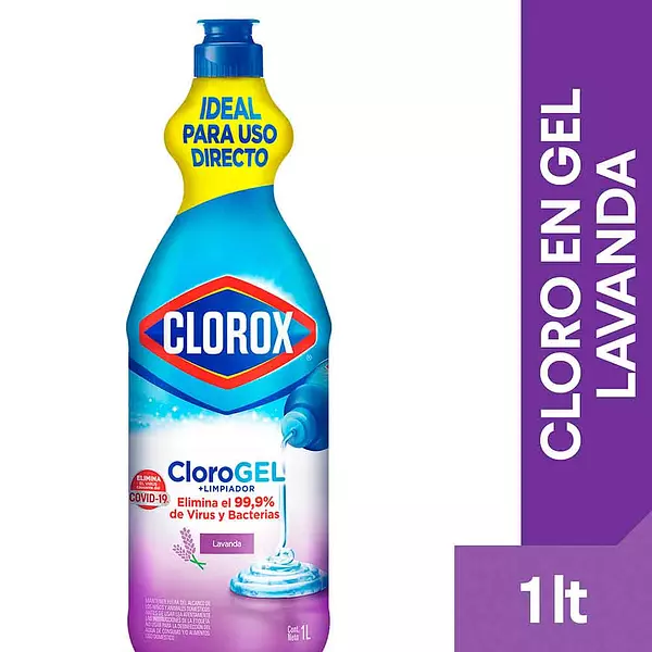 Blq Clorox Power Gel Lavd X1000