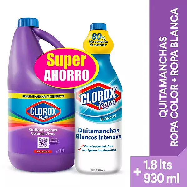 Blanq Clorox Rc 1800ml+Cloro Blan In 930