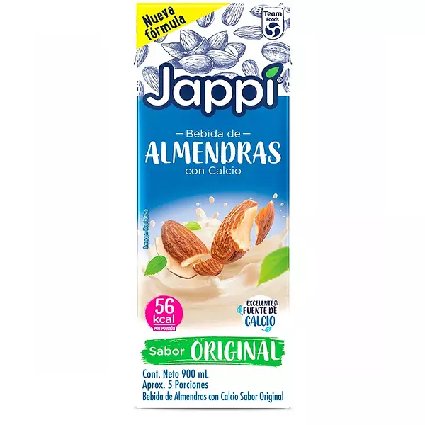 Beb Almendras Jappi Nat 900ml