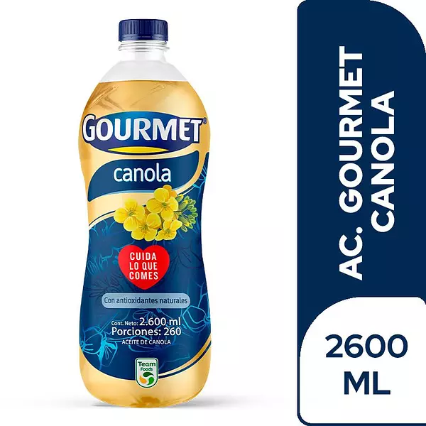 Aceite Gourmet Canola 2600ml