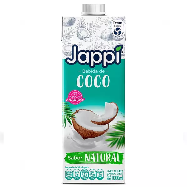 Bebida Jappi Coco 1lt