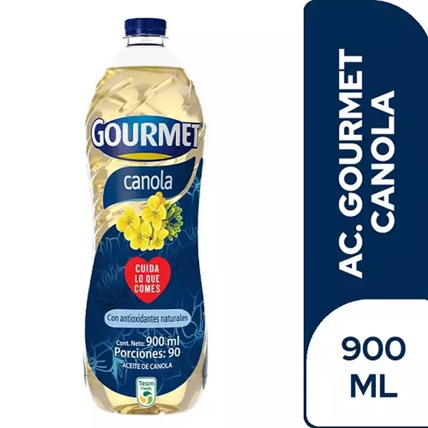 Aceite Gourmet Canola 900ml