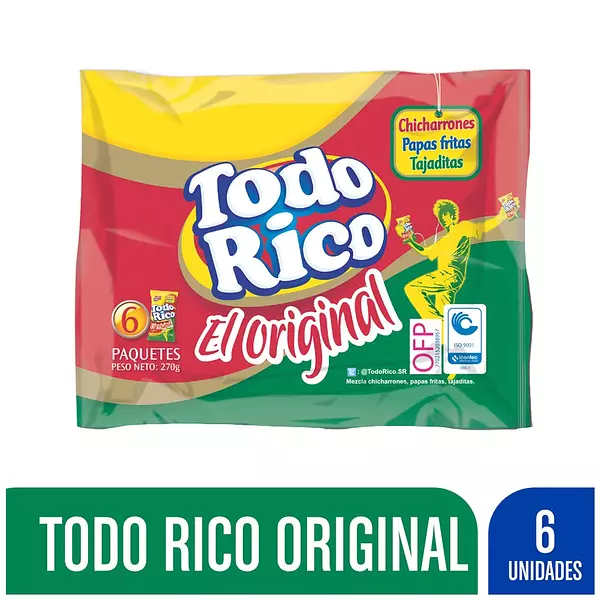 Todorico Natural X6x 270gr