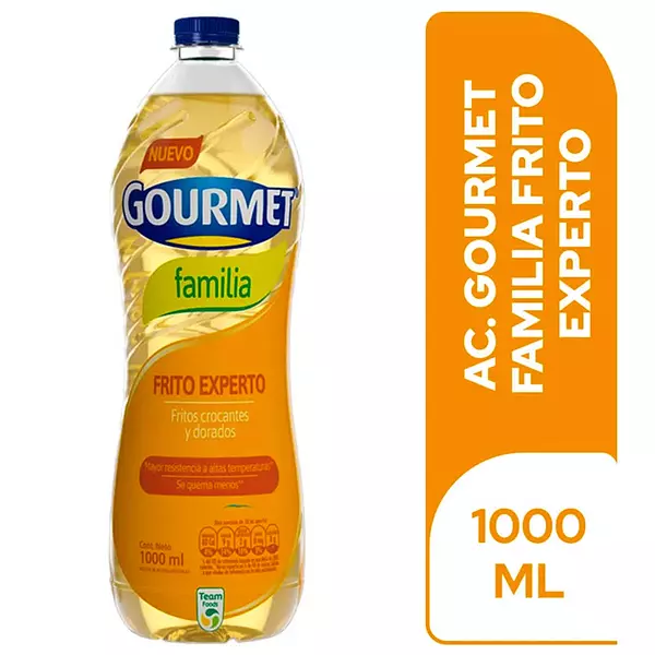 Aceite Gourmet Frito Experto 1000ml