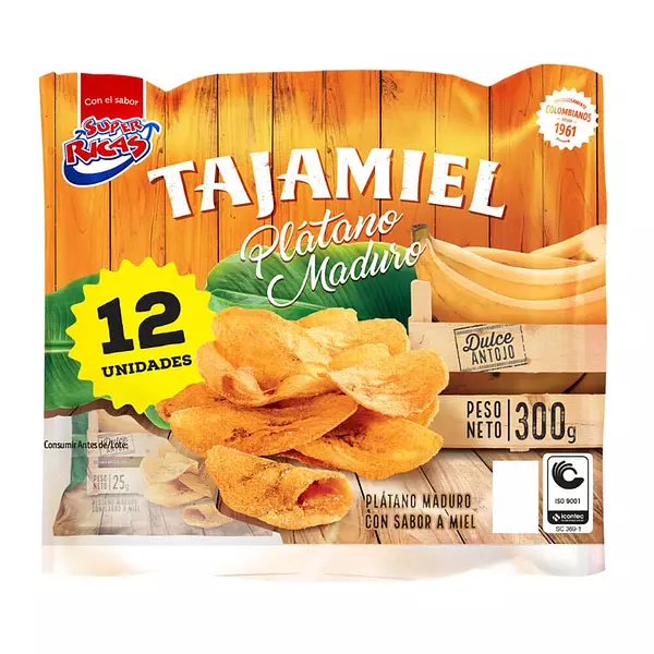 Tajamiel Superricas 25gr X12