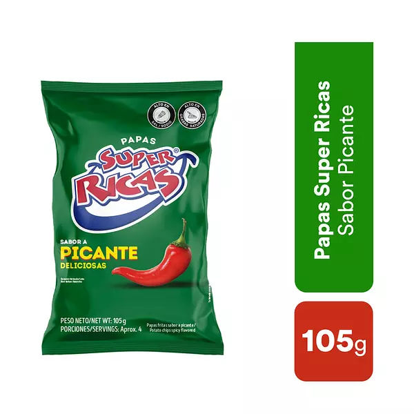 Papas Picantes Super Ricas 105gr