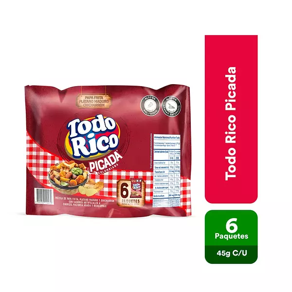 Todorico Picada 45g X6und