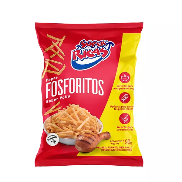 Papa Fosfo Super Ricas Sab Pollo 190gr