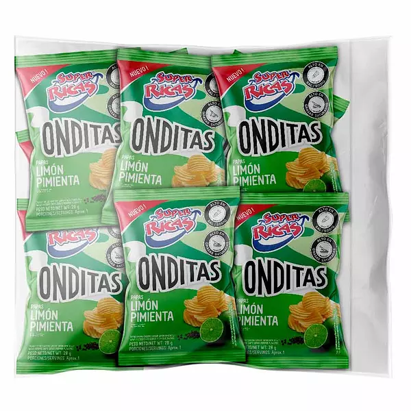 Papa Ondit Super Ricas Limon Pimie X12