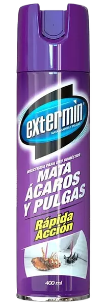 Extermin Acaros y Pulgas 400 Ml