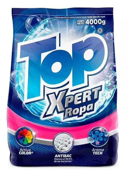 Detergente Polvo Top Ropa 4000 G