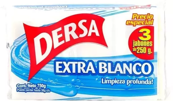 Jabon Dersa Blanco X250 X3