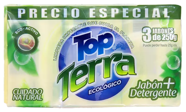 Top Terra Barra Blanco X3 X250gr