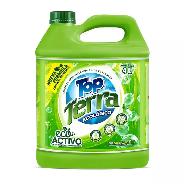 Detergt Liq Top Terra 4lt