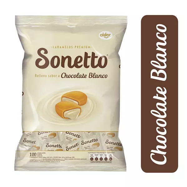 Caramelo Sonetto Rell Choclt 480gr Bl