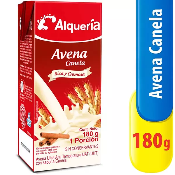 Avena Alqueria Canela 180gr