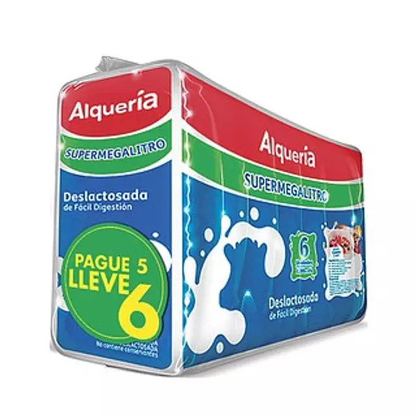 Leche Alqueria Desl Sixpack x 1100 Ml