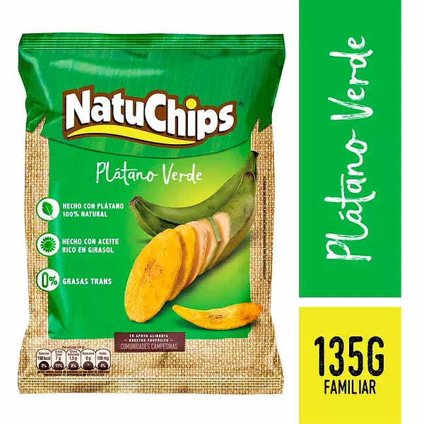 Natuchips Verde*135g