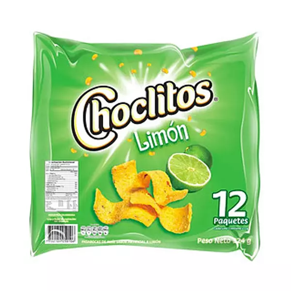 Choclitos Limón 12 Unidades X30g